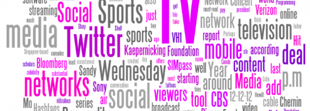 Top words from Social TV Daily Friday Afternoon Must-Reads
